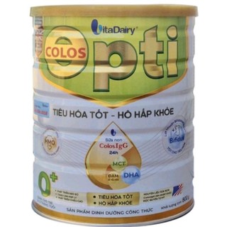 Sữa bột colos opti 0+; 1+ 800g - date mới