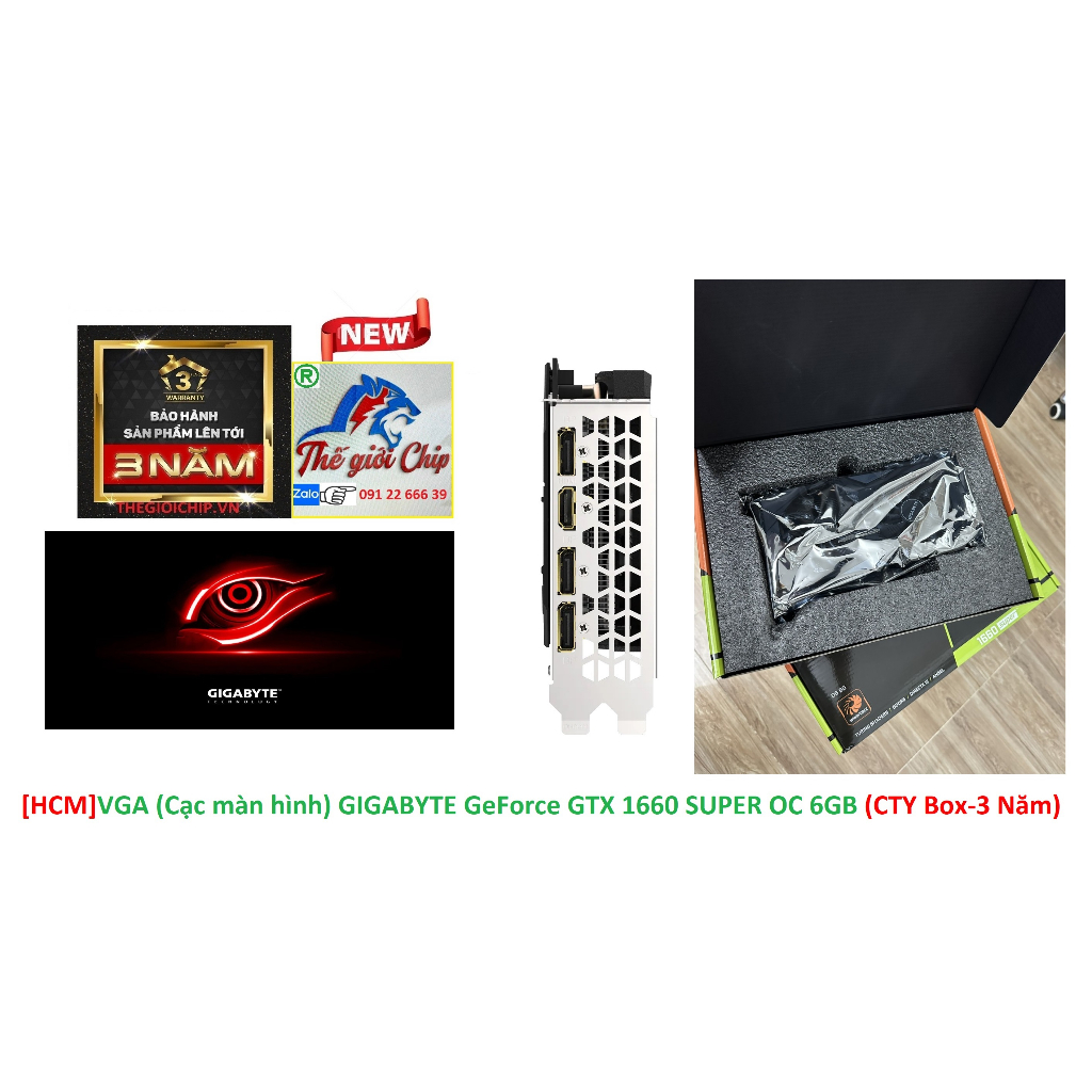 VGA  GIGABYTE GeForce GTX 1660 SUPER OC 6GB