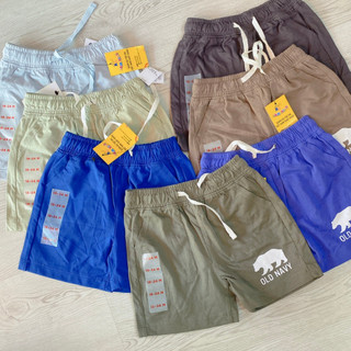 P315 Quần short lưng chun cotton bé trai hàng VNXK dư xịn old navy
