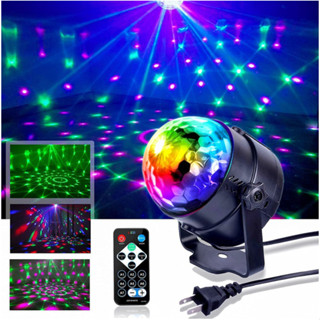 Đèn LED cầu nháy theo nhạc mini Karaoke cho gia đình, ô tô, phòng bay, bar, vũ trường, Noel, Tiệc, Phòng bay