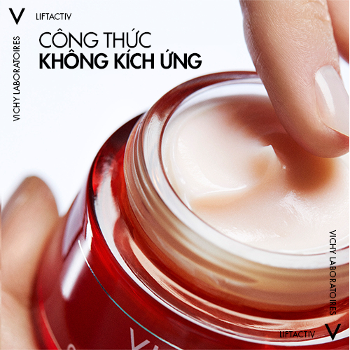 Kem dưỡng sáng da,mờ thâm nám ban đêm Vichy Liftactiv Collagen Specialist Night 50ml