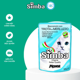 Pate cho mèo Simba nhập khẩu từ Ý