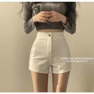 M01- QUẦN SHORT DENCE LƯNG CAO - idol kpop nữ