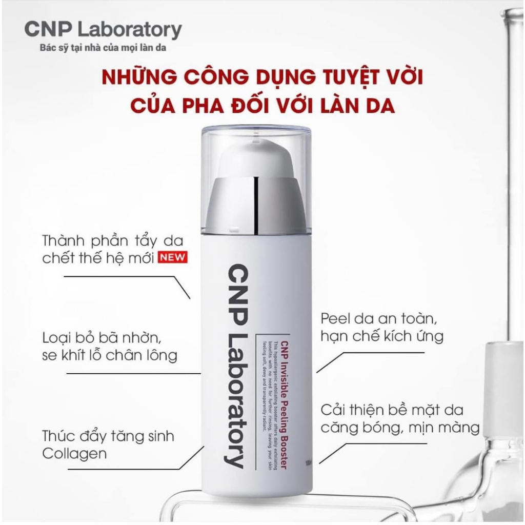 Combo 10 gói Sample Peel tái tạo da chuyên sâu CNP Rx Skin Rejuvenating Intensive Peel 2ml