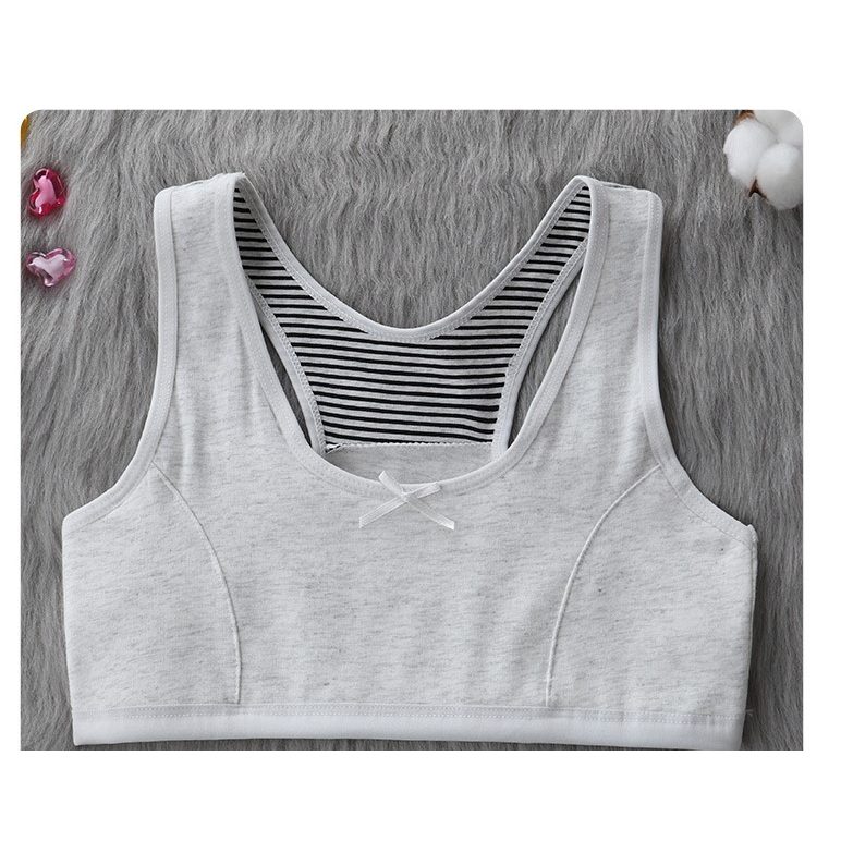 Áo lá học sinh cấp 1, cấp 2 - không mút, vải cotton - Danangsale
