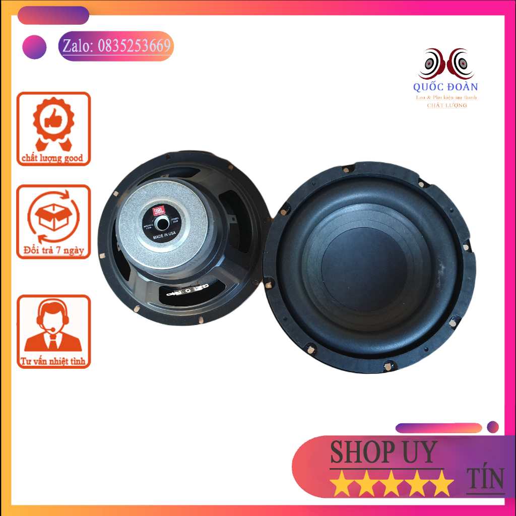 Củ loa sub 20 JBL siêu trầm sub điện , sub hơi cực đẹp từ 100 coil 35 loa sub 8 inch (giá 1 chiếc)