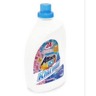 Combo 2 món nước giặt attack (chai 2.4l + túi 1.2l)