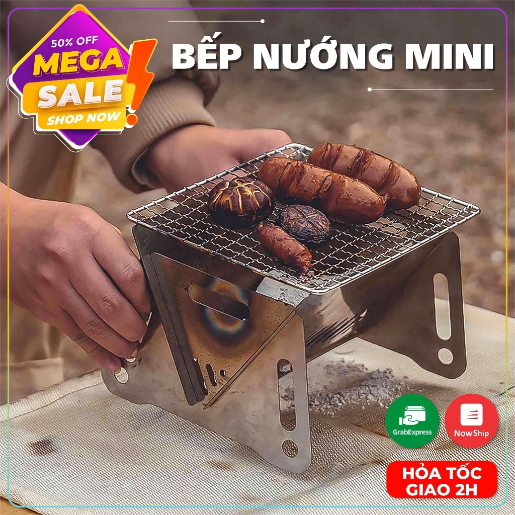 Bếp Nướng Than Hoa Inox