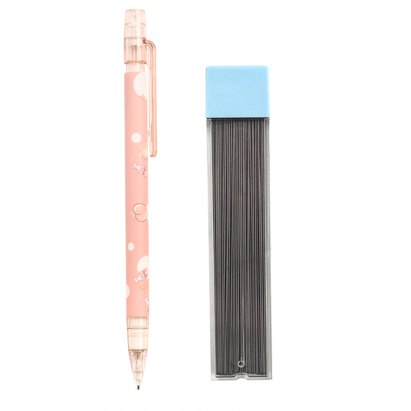 Bút chì kim cute - bút chì bấm màu xanh hồng ngòi 0.5 mm, bút chì đồ dùng học tập dễ thương hokami store
