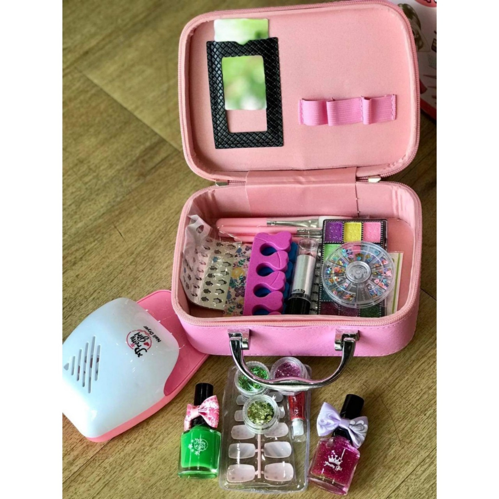 Đồ Chơi Cho Bé Gái, Đồ Chơi Trang Điểm Cho Bé Gái Chất Liệu Cao Cấp, An toàn, Dễ Tháo, Rửa Sạch Bằng Nước
