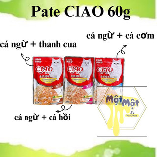 Pate Ciao cho mèo gói 60gr