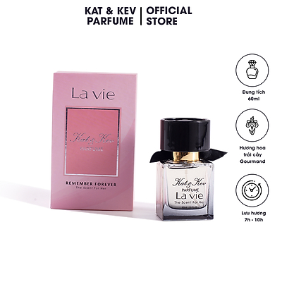 NƯỚC HOA CAO CẤP LAVIE KAT&KEV THANH MÁT THUẦN KHIẾT 60ML