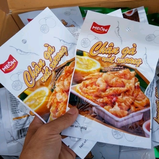 Chân Gà Rút Xương MEOW 80gr