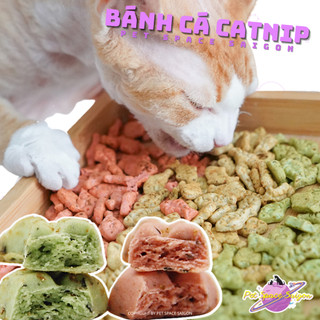 Bánh cá catnip bánh thưởng cho chó mèo