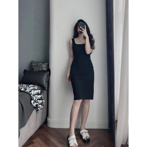 Váy body dáng lửng - Đậu Yuumi