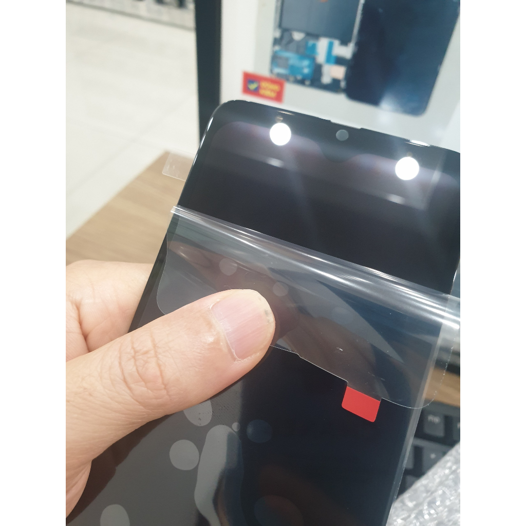 ￼Màn hình Nguyên Bộ Samsung A70 2019 / A705F, Loại OLED - 2ic, Liền Xương