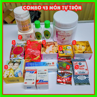 Công thức kem body tự trộn 43 món trắng nhanh hiệu quả cho làn da chai lì khó trắng
