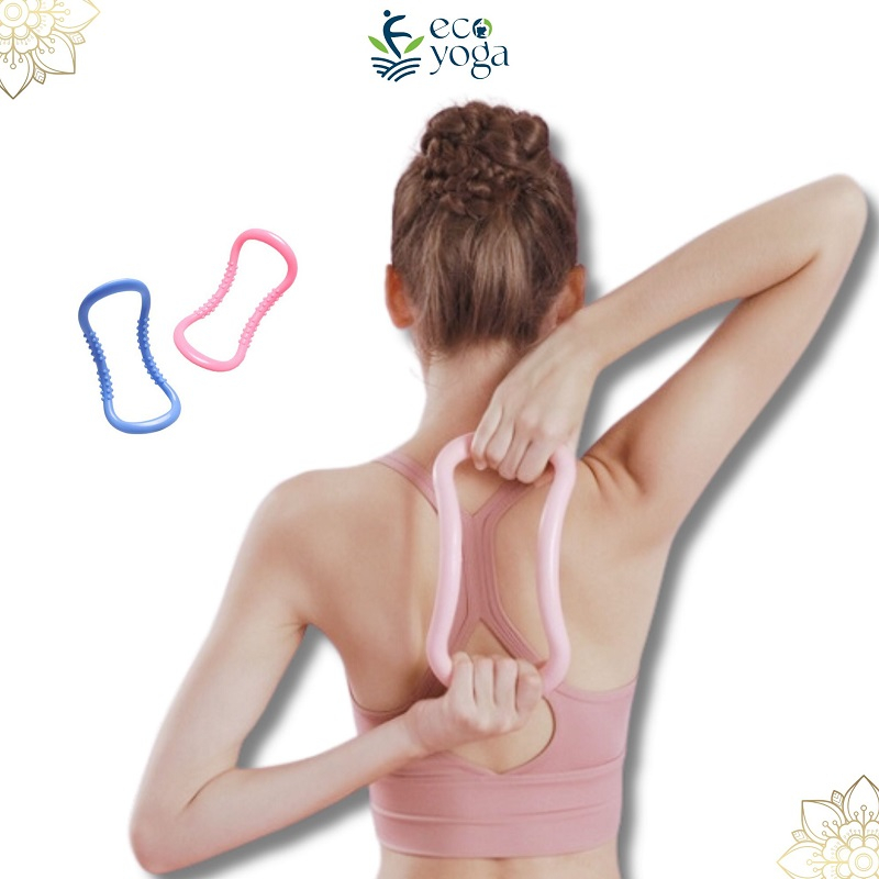 Vòng Yoga Myring Cao Cấp ECOYOGA Hỗ Trợ Tập Cổ Vai Lưng Nhựa Cao Cấp Có Gai Massage Rèn Luyện Cơ Thể