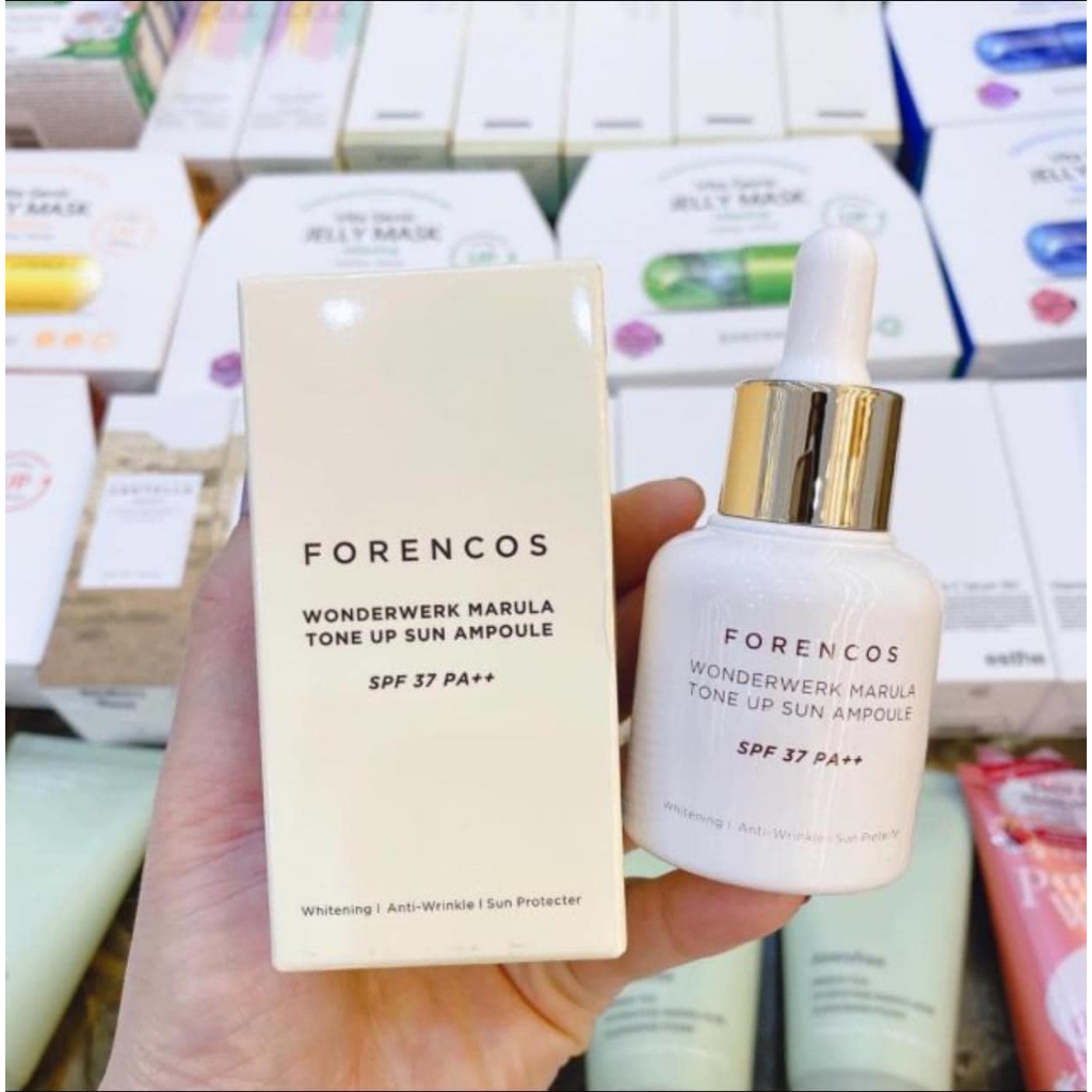 Serum Chống Nắng Forencos Dưỡng Ẩm Nâng Tone Lan Da Forencos SPF 37 PA++ 30g