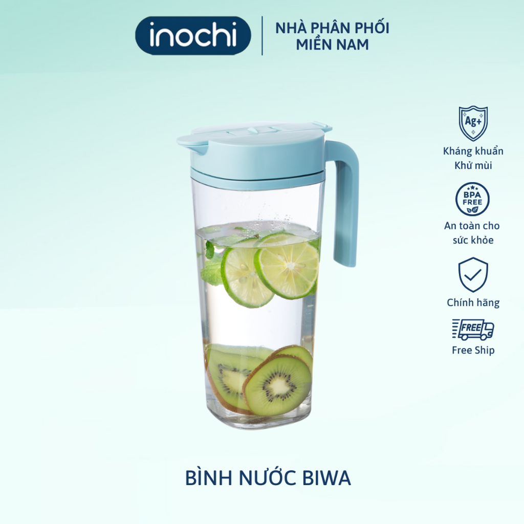 Bình đựng nước Inochi để bàn, tủ lạnh, detox, cao cấp không BPA an toàn, đẹp, giá rẻ, cho phòng khách