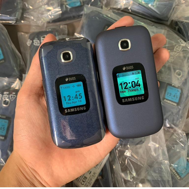 Điện thoại Sam Sung Nắp Gập SM- B311V 2Sim - Máy Mới 100% Fullbox - Siêu Nhỏ Gọn Loa Lớn - Bảo Hành 12 Tháng