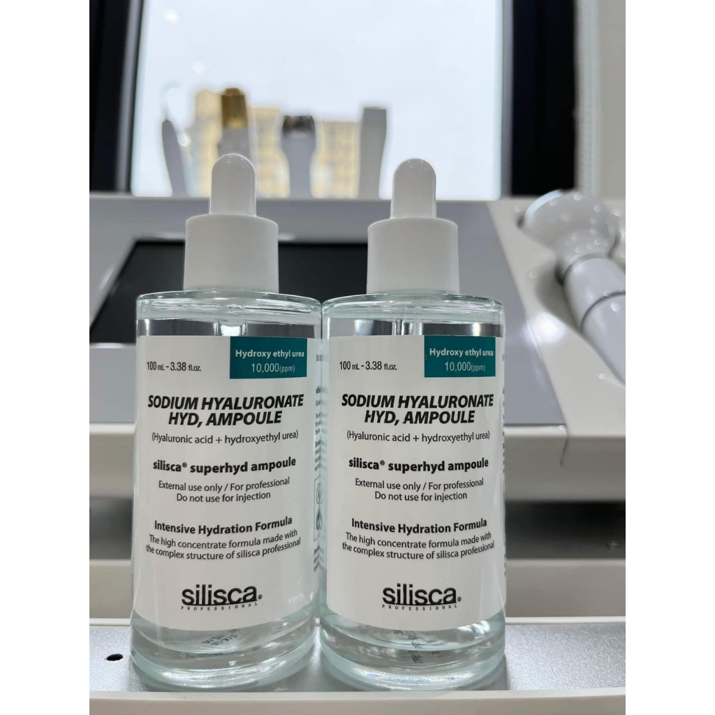 Tinh chất cấp ẩm Silisca Hyaluaronate Hyd Ampoule 100ml