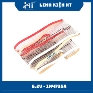 Diode zener 1w 6.2v 1n4735a chất lượng tốt - linh kiện ht