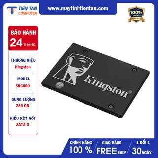 Ổ cứng ssd kingston kc600 256gb 2.5 inch sata 3