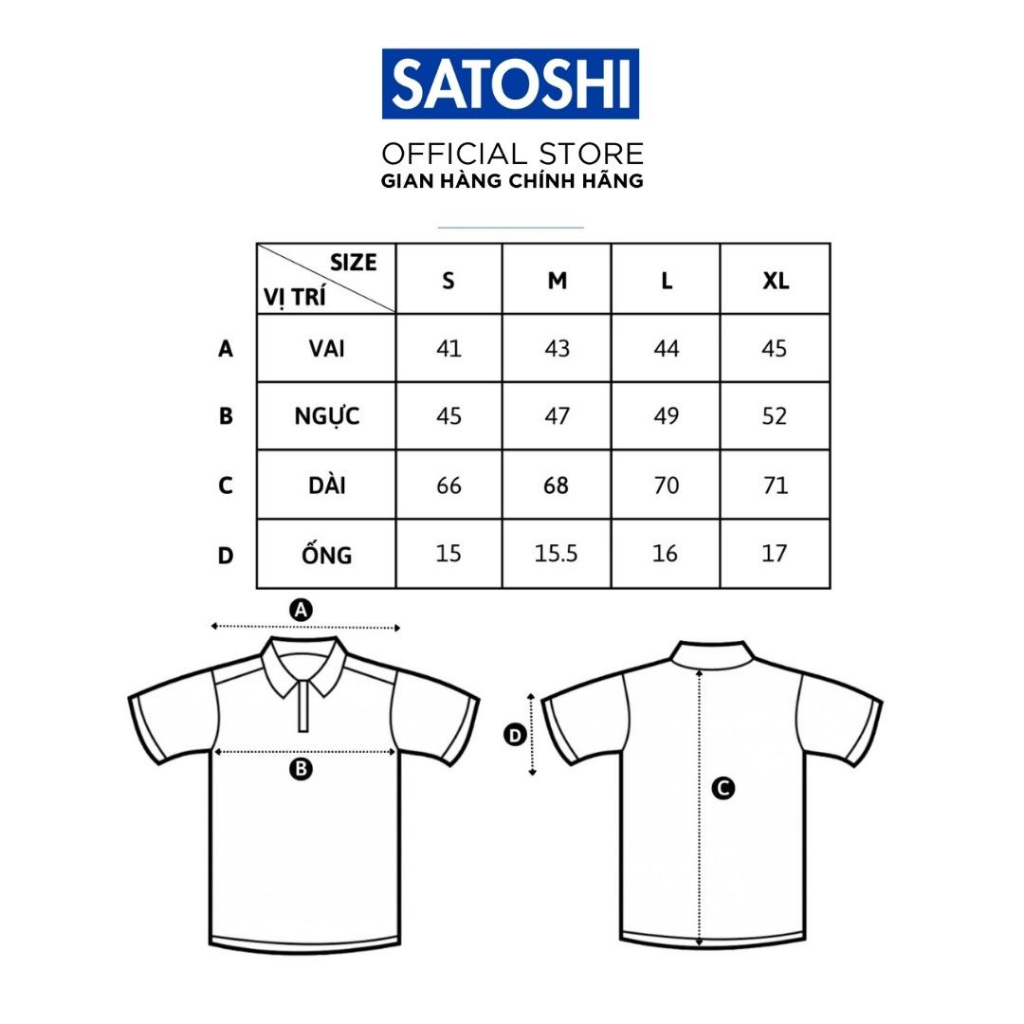 Áo Polo Satoshi Micro Pique SAPL85 nhiều màu tay ngắn có cổ chất Cotton co giãn tháng mát