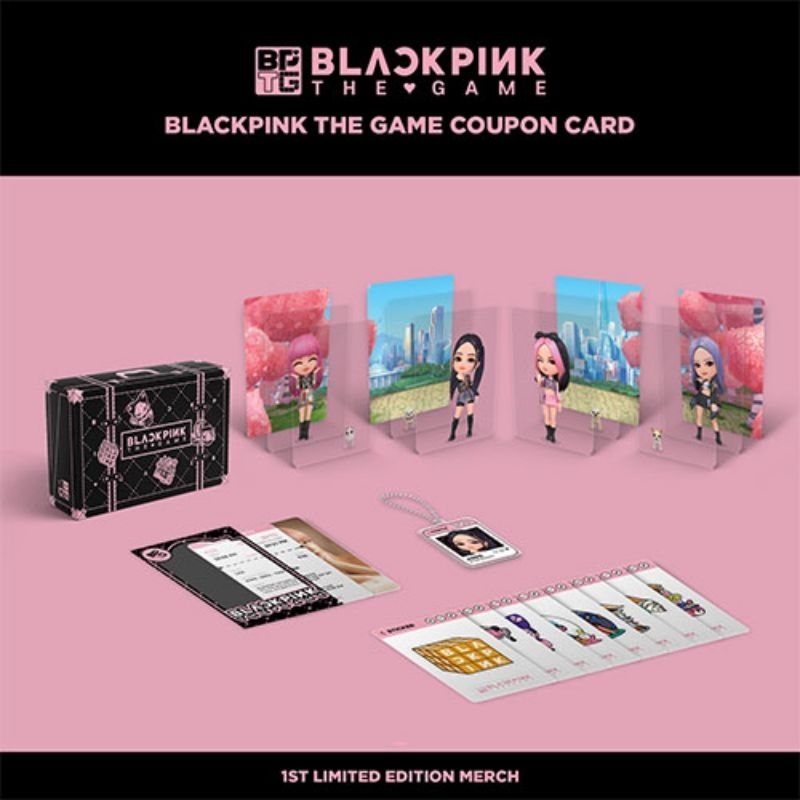 Thẻ hình Blackpink the coupon game card