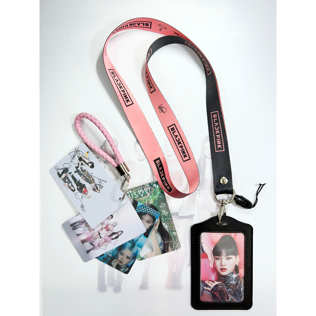 BLACKPINK MÓC KHÓA + DÂY ĐEO - DÂY CHẤT LIỆU POLYESTER CAO CẤP BỀN ĐẸP - MÓC KHÓA NHỰA PVC+DÂY TREO DA ĐẸP
