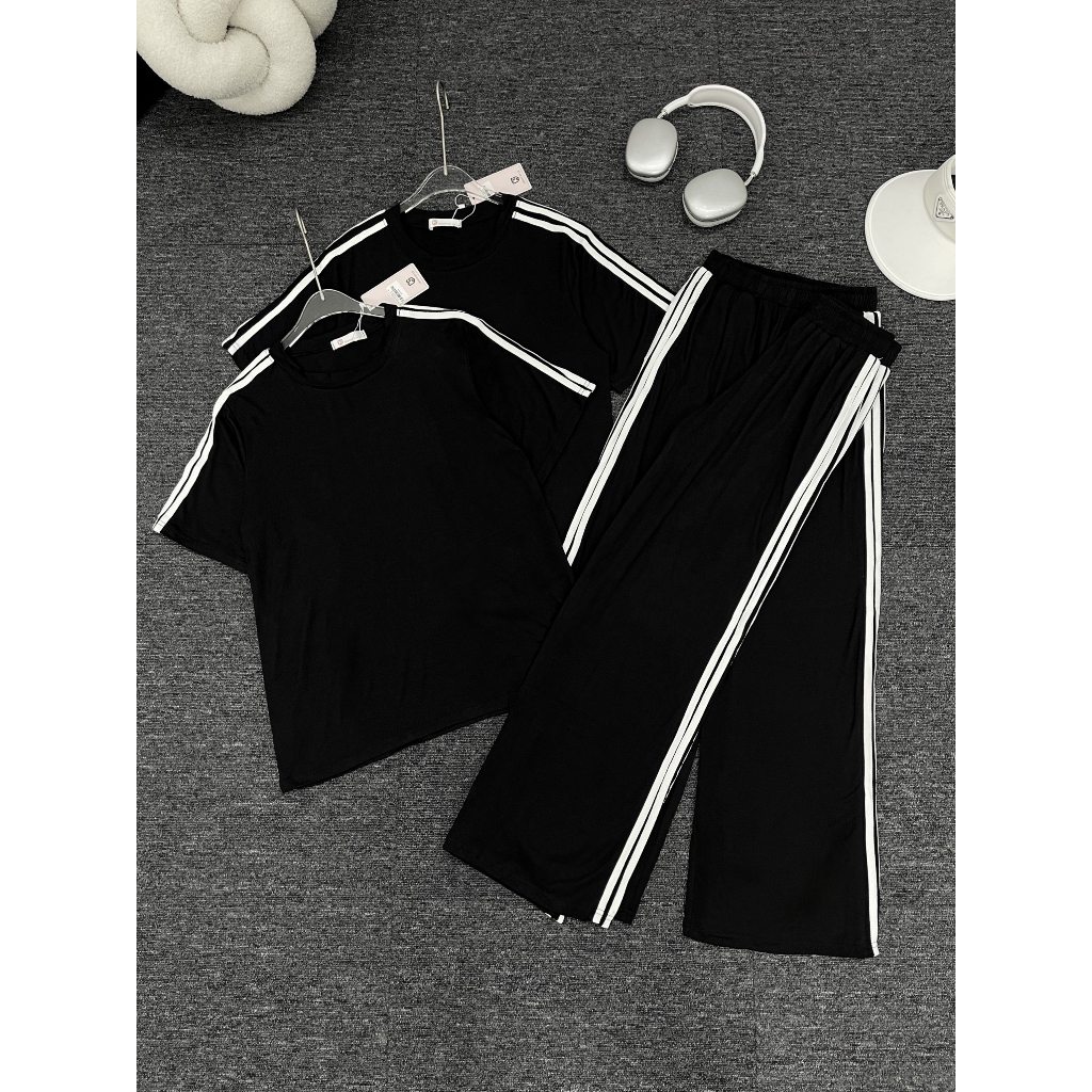 Bộ Quần Áo Nam Nữ Maiphuongbui Chất Cotton Dẻo Dày Dặn CEM34