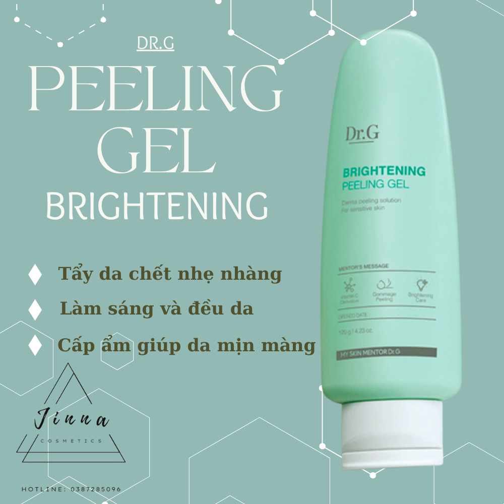 Tẩy Da Chết Dưỡng Sáng Da Dr.G  Brightening Peeling Gel 120ml