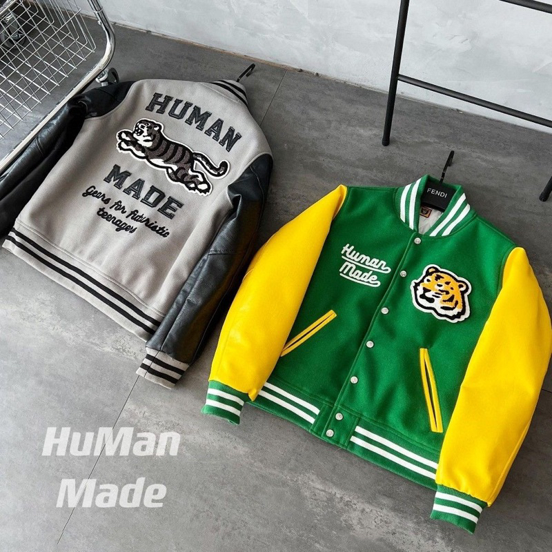 Áo khoác Varsity Human chất lượng cao cấp
