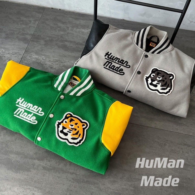 Áo khoác Varsity Human chất lượng cao cấp