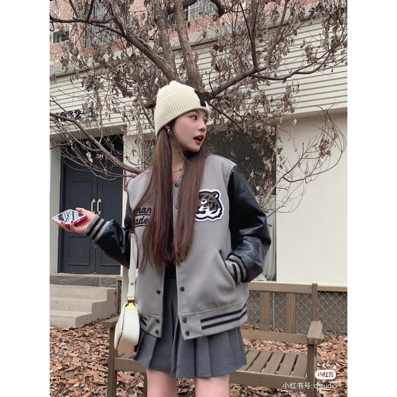 Áo khoác Varsity Human chất lượng cao cấp