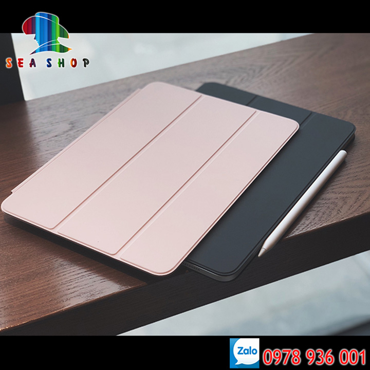 Bao da iPad Pro 10.2, 10.5, 11 inch 2018, 2020 có ngăn đựng bút, Thiết kế hiện đại trẻ trung-Chất liệu cao cấp