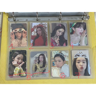 Thẻ ảnh Irene nhóm Red Velvet
