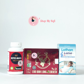 Combo 3 sản phẩm hỗ trợ chuyển phôi làm ivf - Mẹ Rofi