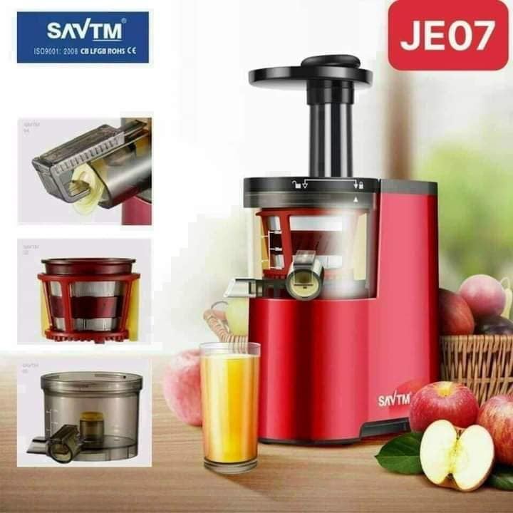 MÁY ÉP TRÁI CÂY/ MÁY ÉP CHẬM SAVTM JE07 HÀNG CAO CẤP BẢO HÀNH 6 THÁNG Booboo.shop01