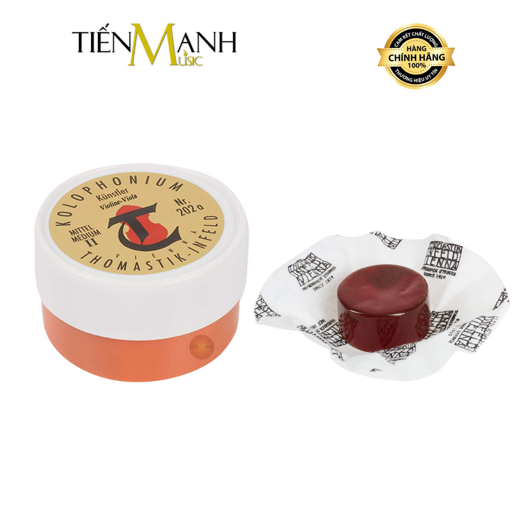 Nhựa Thông Thomastik-Infeld Rosin Nr199, Nr202, Nr202A, 203 Dominant Colophan Đàn Violin, Viola