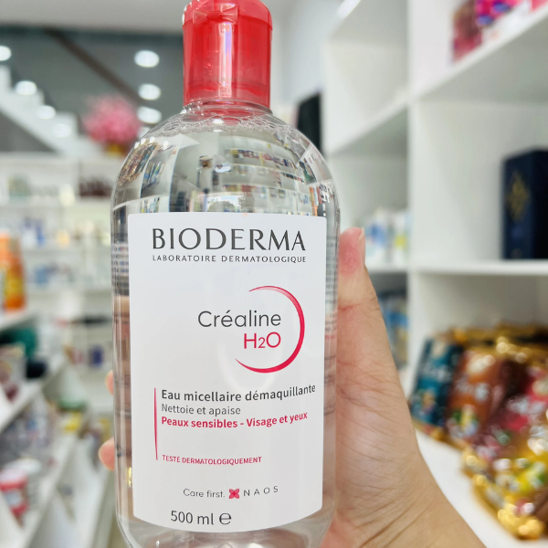 Nước Tẩy Trang Biodermal 500ml Của Pháp Chính Hãng Tẩy Trang Cho Da Dầu Mụn Và Da Nhạy Cảm Da Thường