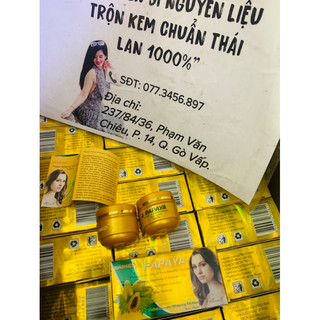 Cặp trắng da đu đủ papaya