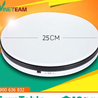Bàn Xoay trưng bày showroom TurnTable 360 Độ chịu lực đến 5kg -15kg