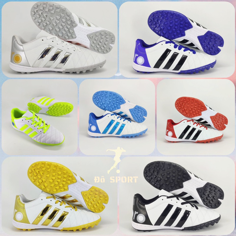 Giày Kross 3 sọc 11 Pro Peace đế màu TF sân nhân tạo - Giày đá banh đá bóng cao cấp