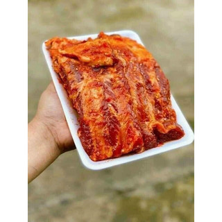 Sườn heo nướng BBQ khay 500g (chỉ giao hỏa tốc)