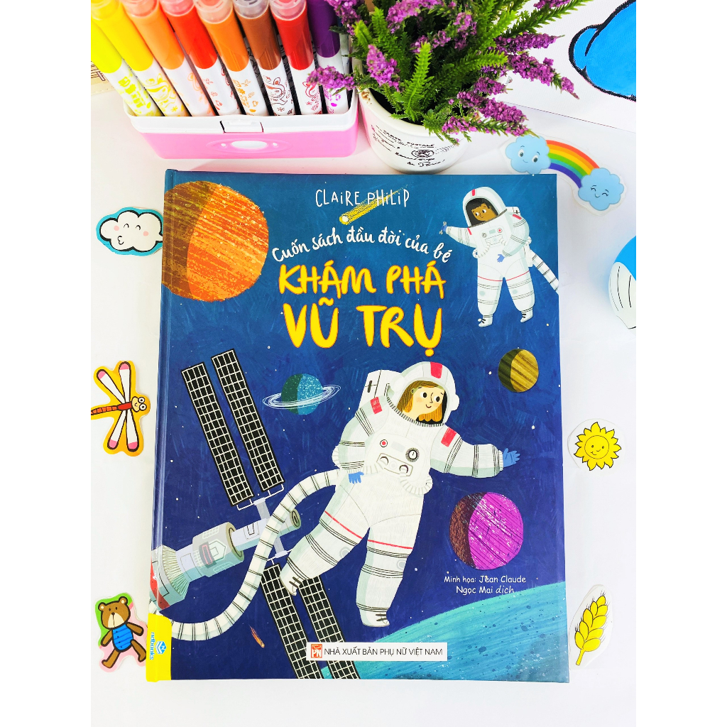 Sách - Cuốn sách đầu đời của bé - Khám phá Vũ Trụ