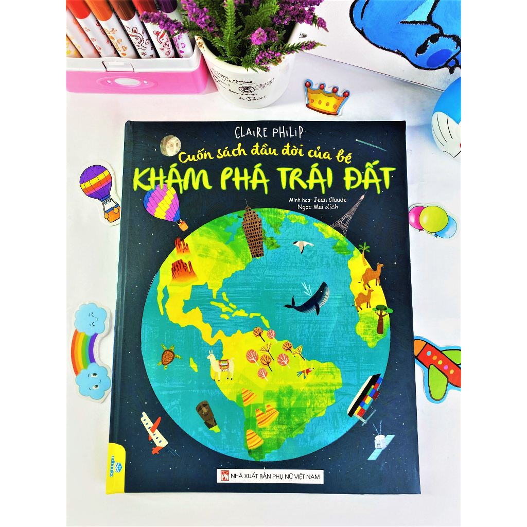 Sách - Cuốn sách đầu đời của bé - Khám phá trái đất