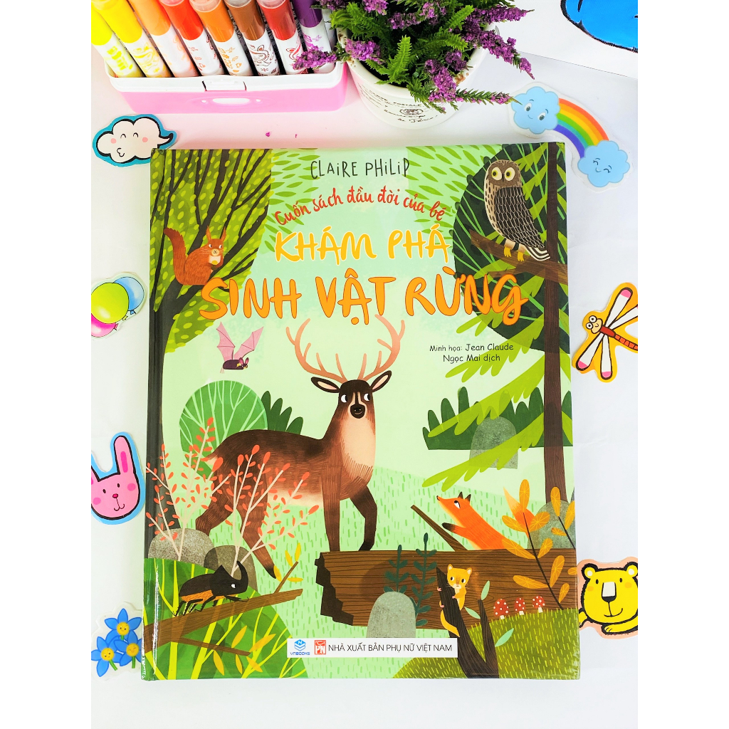 Sách - Cuốn Sách Đầu Đời Của Bé - Ndbooks