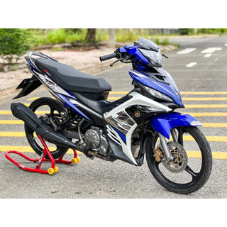 Tem exciter 135 - 50 lc v7 trắng xanh gp